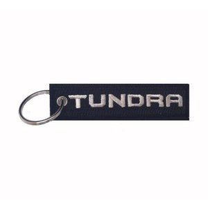 Toyota Tundra Black-Silver Key Chain - NEW FAST SHIP
